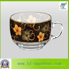 Nice Flower Beer &amp; Coffee Glass Mug Set Tea Cup